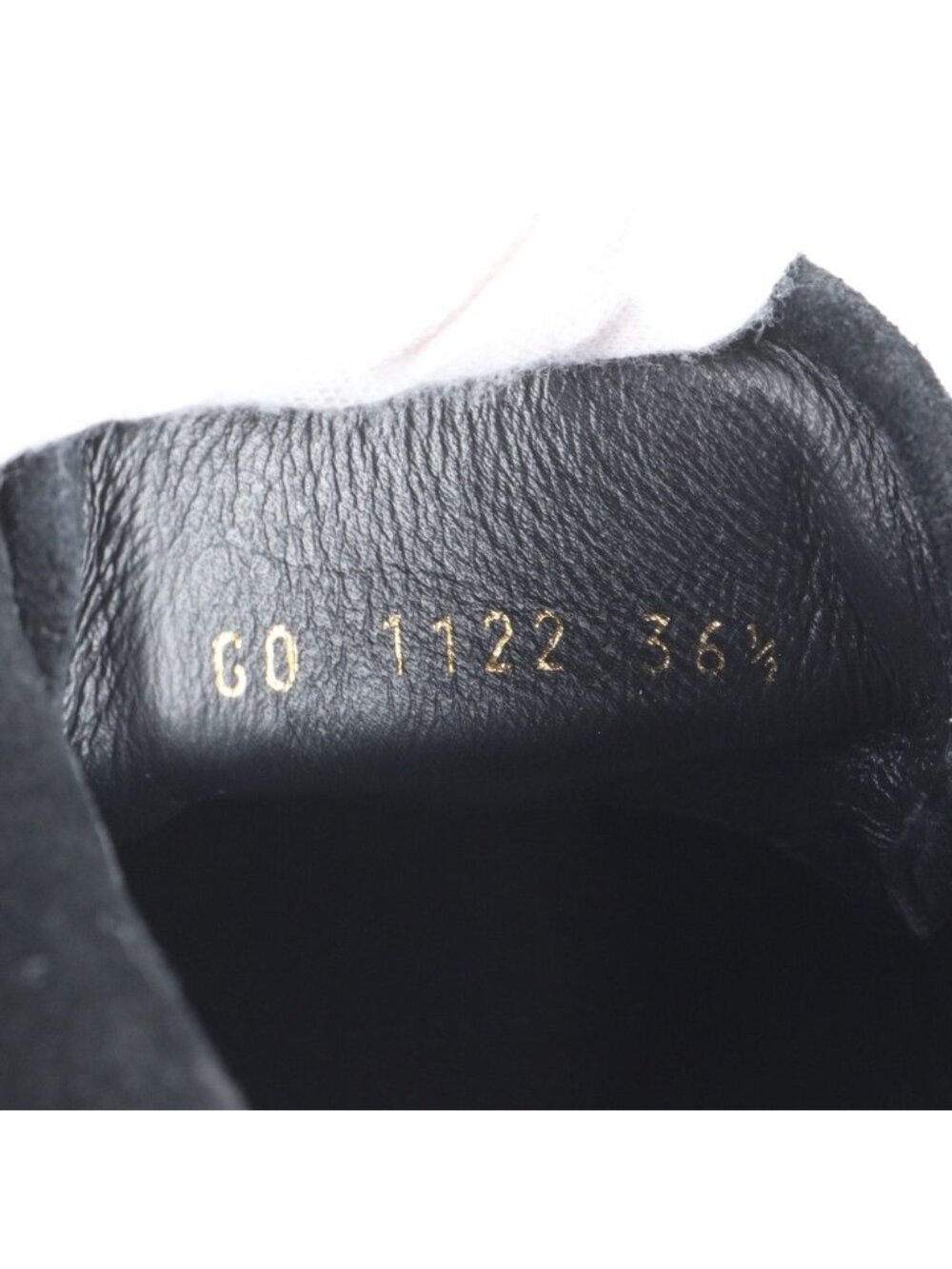 Louis Vuitton Monogram 36.5 Sneakers Lace Up Shoes Black - Picture 10 of 10
